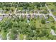 Lovely neighborhood showcasing homes with manicured lawns and mature trees at 7025 Chimney Rock Ct, Indianapolis, IN 46217
