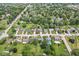 Quiet neighborhood featuring homes with spacious lots and mature trees at 7025 Chimney Rock Ct, Indianapolis, IN 46217