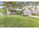 Charming home with a two-car garage, well-manicured lawn, tasteful landscaping, and inviting curb appeal at 7025 Chimney Rock Ct, Indianapolis, IN 46217