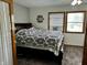 Comfortable bedroom with a large bed and natural light at 719 Henry St, Lebanon, IN 46052