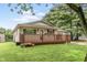 Charming home with a spacious deck, perfect for outdoor relaxation and entertaining at 724 Alexander St, Greenwood, IN 46143