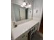 Bathroom featuring an extended countertop and ample lighting at 902 N Bauman St, Indianapolis, IN 46214