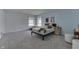 The bedroom has an abundance of natural light, plush carpeting, and a calming color palette at 928 Ridge Rock Ln, Bargersville, IN 46106