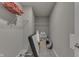 A walk-in closet with wire shelving and carpeted floors offers storage space at 928 Ridge Rock Ln, Bargersville, IN 46106
