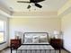 Cozy bedroom featuring a tray ceiling, neutral walls, and well-coordinated furniture at 0 Goat Hollow Lot 4, Martinsville, IN 46151
