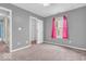 Bedroom with carpet, window and open closet at 11254 N Sashing Way, Monrovia, IN 46157