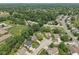 Aerial perspective showcasing the neighborhood's well-spaced homes and green landscape at 1311 Old Hickory Dr, Greenwood, IN 46142