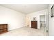 Cozy carpeted bedroom includes walk-in closet and is freshly painted at 15937 Marsala Dr, Fishers, IN 46037