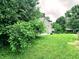 Green backyard with mature trees. A serene outdoor setting for enjoying nature at 196 Bakemeyer St, Indianapolis, IN 46225