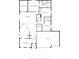 Here is the floor plan of the house, showing the kitchen, dining room, bathrooms, bedrooms, garage, laundry, and living areas at 217 St Andrews Ave, Edinburgh, IN 46124