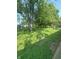 Spacious grassy backyard with tall trees at 2180 N Irwin St, Indianapolis, IN 46219