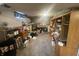 Basement featuring carpet, storage, and utility closet at 4363 Roosevelt Dr, Columbus, IN 47201