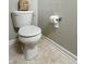 Bathroom features white toilet at 4925 Chip Shot Ln, Indianapolis, IN 46235