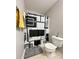 Comfortable bathroom with shower and toilet, perfect for everyday use and convenience at 4925 Chip Shot Ln, Indianapolis, IN 46235
