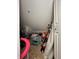 Storage room with ample storage capacity for bins, tubs, and seasonal decor at 4925 Chip Shot Ln, Indianapolis, IN 46235