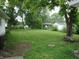 Expansive backyard featuring lush green lawn, mature trees, and plenty of room for outdoor activities at 5 Tousley Ct, Indianapolis, IN 46224
