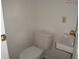 Classic bathroom with toilet and sink at 5 Tousley Ct, Indianapolis, IN 46224