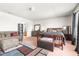 Cozy main bedroom features a comfortable bed and ample closet space at 5631 N Peppereel Way, McCordsville, IN 46055