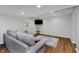 A comfortable living room with a television and neutral tones at 6492 Osprey Dr, Nineveh, IN 46164