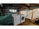 Washer and dryer in the basement at 753 Walnut St, Franklin, IN 46131