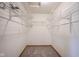 Walk-in closet with wire shelving at 11418 Geist Valley Dr, Indianapolis, IN 46236