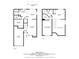 Detailed floor plan showcasing the layout of the house at 1205 Cypress Dr, Shelbyville, IN 46176