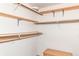 Walk-in closet with multiple levels of shelving providing ample storage space at 206 Banbury Rd, Noblesville, IN 46062