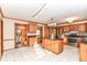 Beautiful kitchen with an island, stainless steel appliances, and wooden cabinets at 206 Banbury Rd, Noblesville, IN 46062