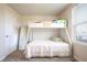 Bedroom features a bunk bed with a plush carpet and neutral walls at 2101 Shadow Fox Dr, Columbus, IN 47201