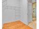 View of a closet with wire shelving near a tiled walk-in shower at 2948 Chalbury Dr, Plainfield, IN 46168