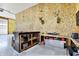 Spacious garage featuring a bar area, work bench, and ample room for projects and equipment at 3301 N 200 W, Franklin, IN 46131