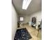 This basement space includes a freezer and potential storage space at 386 Shadow Hill Dr, Greenwood, IN 46142