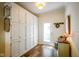 Mud Room features extra storage space and access to the private backyard at 4305 W Coyote Run Ct, Muncie, IN 47304