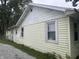 A single-Gathering home with light-colored siding and a well-maintained exterior at 4521 Vernon Ave, Indianapolis, IN 46226
