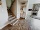 View of the living room and a staircase at 4635 Stansbury Ct, Indianapolis, IN 46254