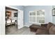Comfortable living room with a view of the dining area at 5439 Maywood Dr, Whitestown, IN 46075