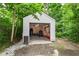 Well-organized shed interior with ample storage for tools, equipment, and lawn care essentials at 6220 E 56Th St, Indianapolis, IN 46226