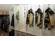 Mud room with white shelving and hooks for coats and storage at 750 Trillium St, Lebanon, IN 46052