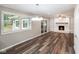 Living Room with Fireplace at 9378 N County Road 75 W, Lizton, IN 46149