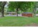 Well-maintained home with a matching detached garage, large yard and mature landscaping at 9974 N 850 W, Fairland, IN 46126