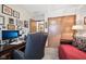 Home office space featuring a desk, computer, desk chair, and daybed at 1027 Plum St # 39, Brownsburg, IN 46112