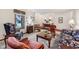 Charming living room with large window and comfortable furnishings at 1027 Plum St # 39, Brownsburg, IN 46112