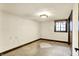 Finished basement space with carpet, window, and ample room for various activities at 116 Bennington Rd, Indianapolis, IN 46227