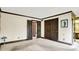 Bedroom featuring carpet, trim, closet space and ensuite bathroom at 116 Bennington Rd, Indianapolis, IN 46227