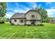 Charming home with siding and a stone foundation, enhanced by a spacious backyard at 116 Bennington Rd, Indianapolis, IN 46227