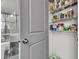 Well-stocked pantry with wire shelving, offering ample storage space at 13844 N Cardonia Dr, Camby, IN 46113