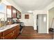 Well-equipped kitchen features stainless steel appliances, granite countertops, and sleek design for modern living at 1513 S Rural St, Indianapolis, IN 46203