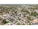Expansive aerial view of a residential area, showcasing a mix of housing and landscape at 1717 Carrollton Ave, Indianapolis, IN 46202