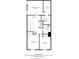 Floor plan highlighting the upper level's bedroom layout with walk-in closet and ensuite bathrooms at 1717 Carrollton Ave, Indianapolis, IN 46202