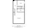 Floor plan of the basement level featuring a recreation room, bedroom, bath, and utility room at 1717 Carrollton Ave, Indianapolis, IN 46202